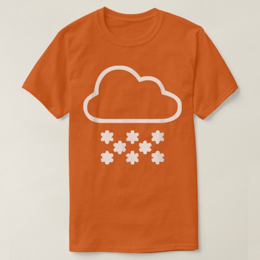 T-shirt Snow Cloud (Design devant)