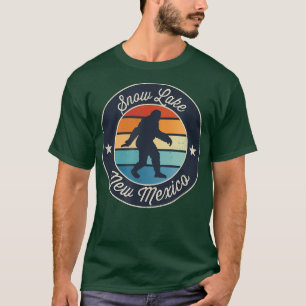 T-shirt Snow Lake Nouveau Méico Sasquatch Souvenir