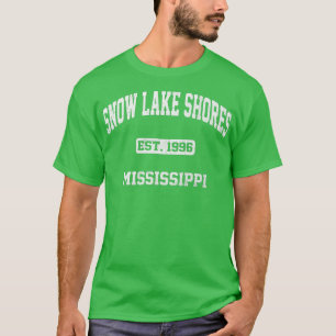 T-shirt Snow Lake Shores Mississippi
