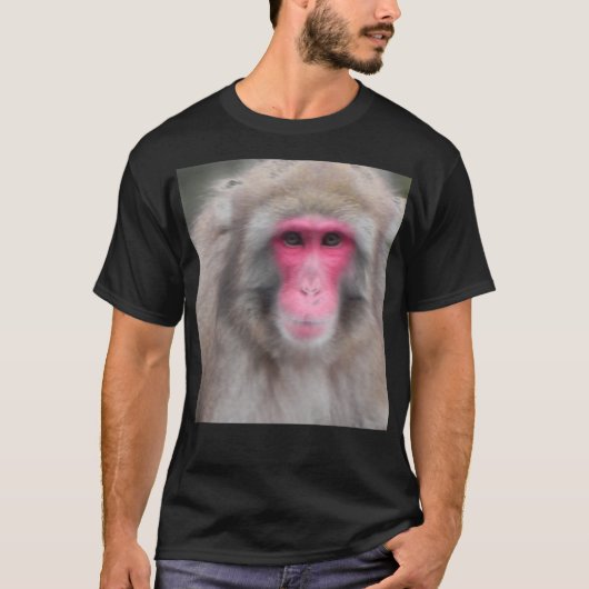 T-SHIRT SNOW MONKEY (Devant)