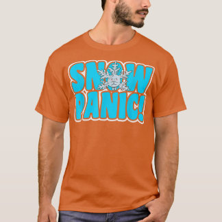 T-shirt SNOW PANIC Motif pour pilote de souffle de neige