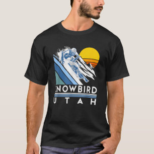 T-shirt Snowbird Utah Ski Rétro