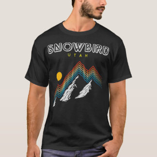 T-shirt Snowbird    UtahSki 1980 Retro