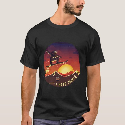 T-shirt Snowboard (Devant)