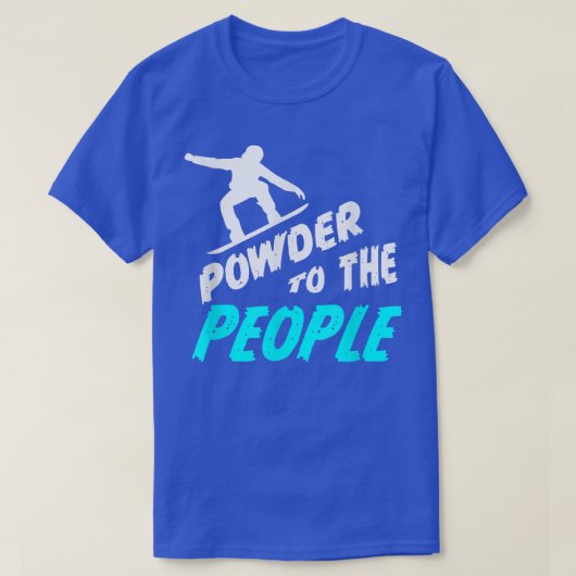 T-shirt snowboard (Design devant)