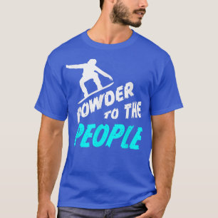T-shirt snowboard
