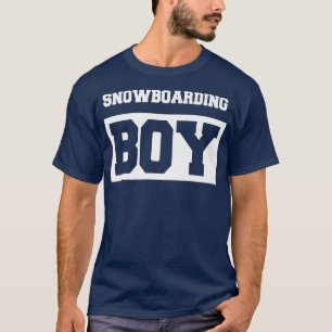 T-shirt Snowboard Boy Snowboard Snowboard Snowboard