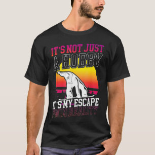 T-shirt Snowboard Ce N'Est Pas Seulement Un Hobby Échapper