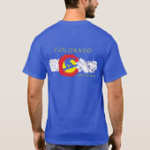 T-shirt Snowboard Colorado Breckenridge (Dos)