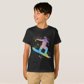 T-shirt Snowboard coloré Snowboard Snowboard 4 (Devant entier)