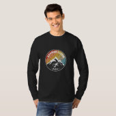 T-shirt Snowboard Dans Axamer Lizum Autriche (Devant entier)