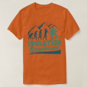 T-shirt snowboard Evolution (Design devant)