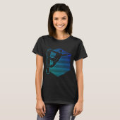 T-shirt Snowboard féminin Snowboard Snowboard (Devant entier)