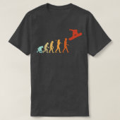 T-shirt Snowboard Freestyle Evolution (Design devant)