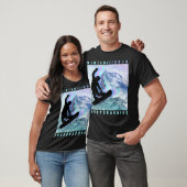 T-shirt Snowboard Hiver 2018 Premium (Unisexe)