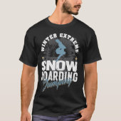 T-shirt Snowboard Jumping (Devant)