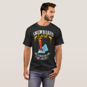 T-shirt Snowboard Mountain Funny Freestyle _3 (Devant entier)