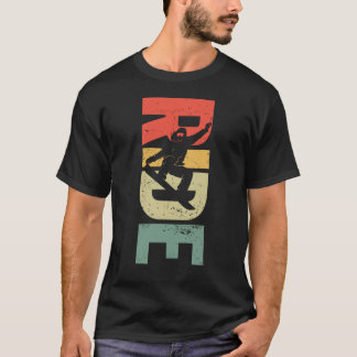 T-shirt Snowboard Ride Vintage Retro