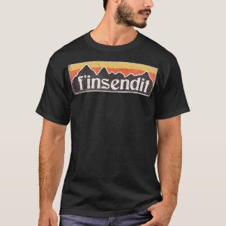 T-shirt Snowboard ski Envoyer le finsendit drôle