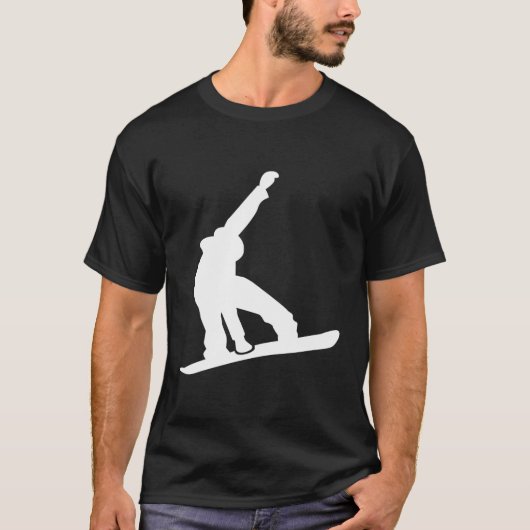 T-shirt Snowboard Snowboard (Devant)