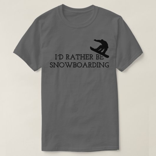 T-shirt Snowboard Snowboard 1 (Design devant)