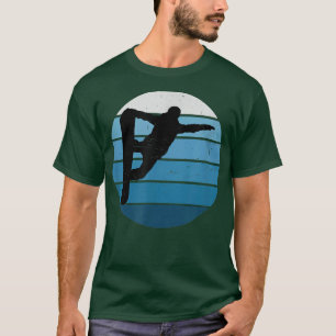 T-shirt Snowboard Snowboard Hiver Sport femmes