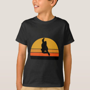 T-shirt Snowboard Snowboard Snow Snow Winter Sunset R