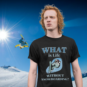 T-shirt Snowboard, Snowboard, Snowboard