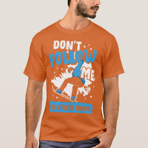 T-shirt Snowboard Snowboard Snowboard Cadeau
