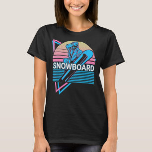 T-shirt Snowboard Snowboard Snowboard Retro