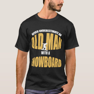 T-shirt Snowboard Sports d'hiver Snowboard Hommes Snowboa