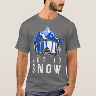 T-shirt Snowboard Sports d'hiverSnowboard Snow Ski Gog