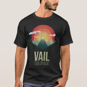 T-shirt Snowboard Vail Colorado Ski Winter Mountain Cadeau