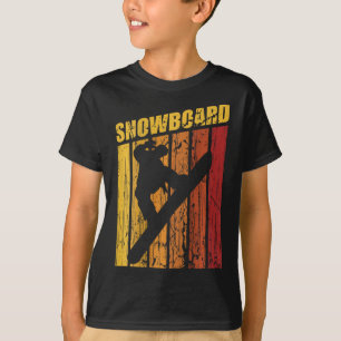 T-shirt Snowboard vintage Snowboard Ski Vacances Snowbo