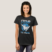 T-shirt Snowboarder Stomp The Landing Ski Resort Snowboard (Devant entier)