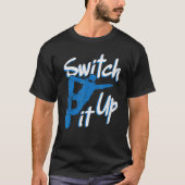 T-shirt Snowboarder Switch It Up Station Ski Snowboard (Devant)