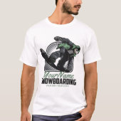 T-shirt Snowboarding (Devant)