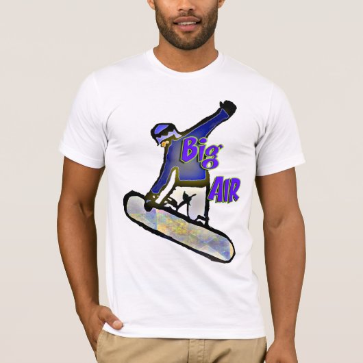T-shirt SNOWBOARDING (Voorkant)