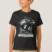 T-shirt Snowboarding (Devant)