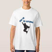 Snowboarding by Shirt to Design