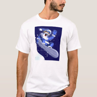 T-shirt Snowboarding Père Noël