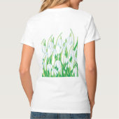 T-shirt Snowdrops de printemps (Dos)