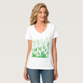 T-shirt Snowdrops de printemps (Devant entier)