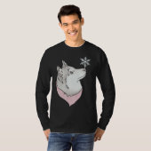 T-shirt Snowflake Husky (Devant entier)