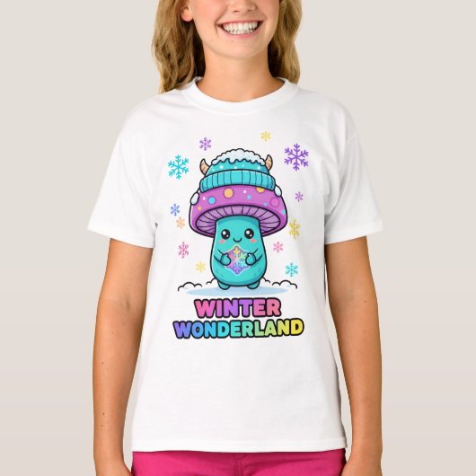 T-shirt Snowflake Monster Tee (Devant)