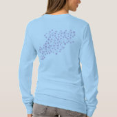 T-shirt Snowflakes de Christma (Dos)