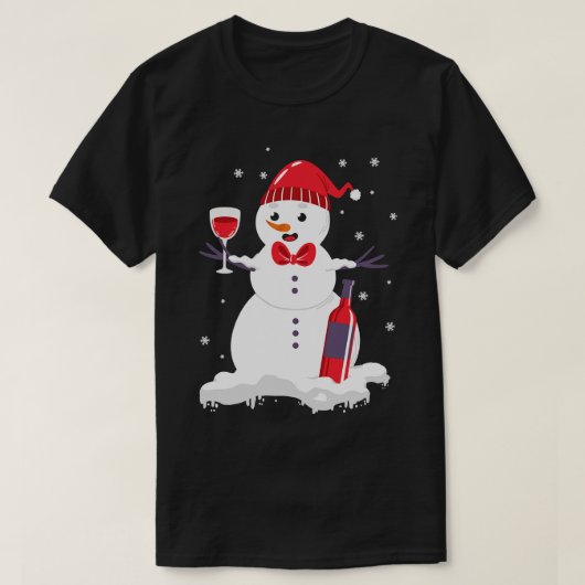 T-shirt Snowman (Design devant)