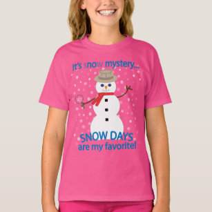 T-shirt Snowman