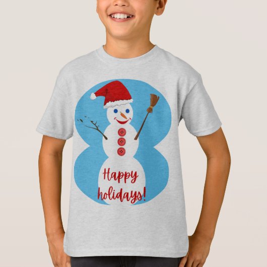 T-shirt Snowman (Devant)