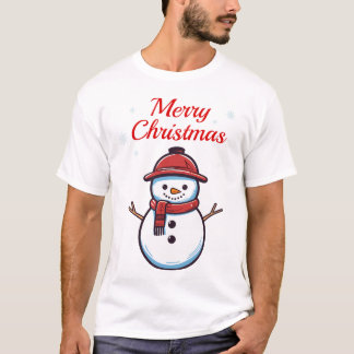 T-shirt Snowman